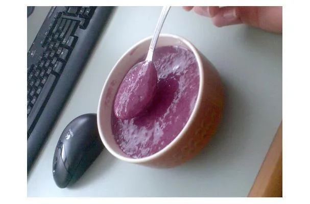 Smoothie de mure - banană